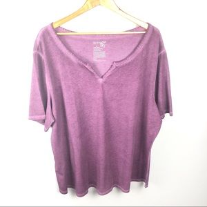 Plus Size Top 3X Terra and Sky